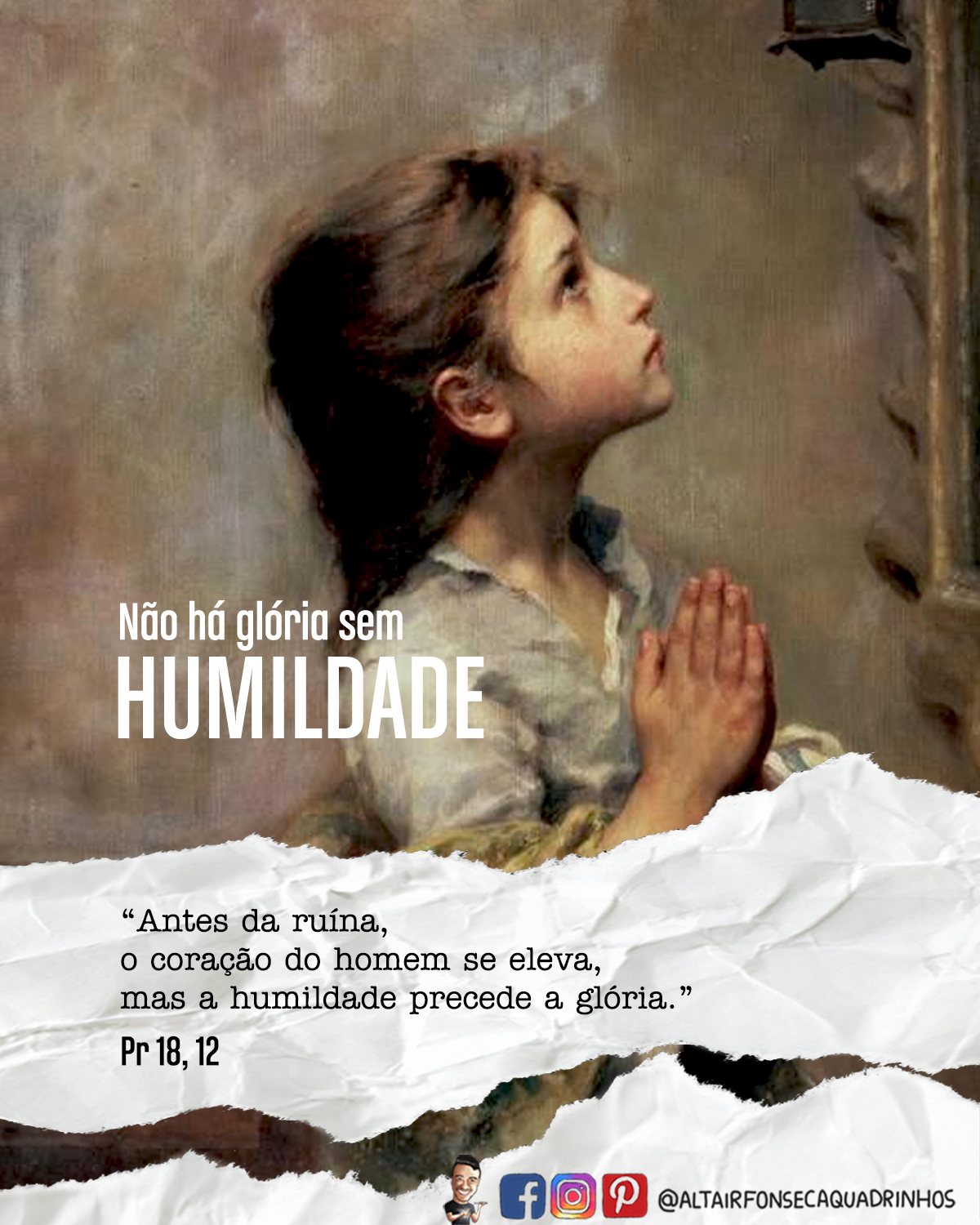 Não há glória sem humildade 