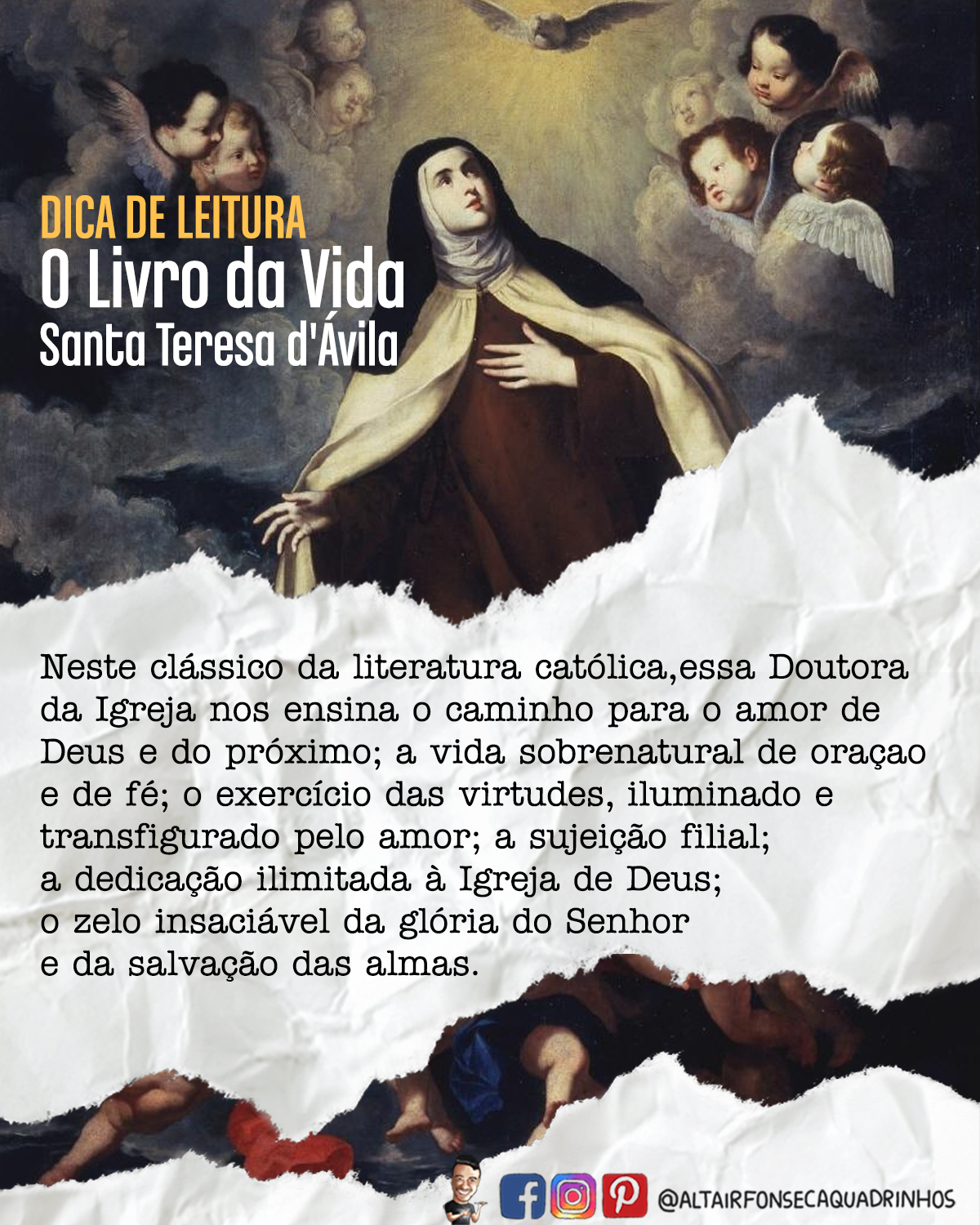 O Livro da Vida de Santa Teresa d'Ávila
