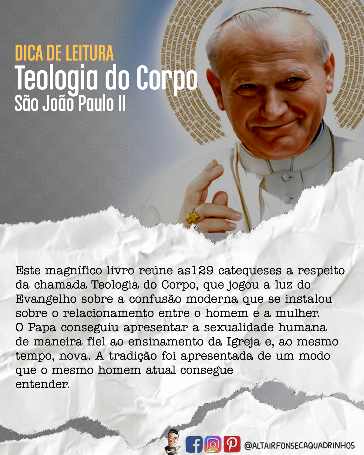 A Teologia do Corpo de São João Paulo II 