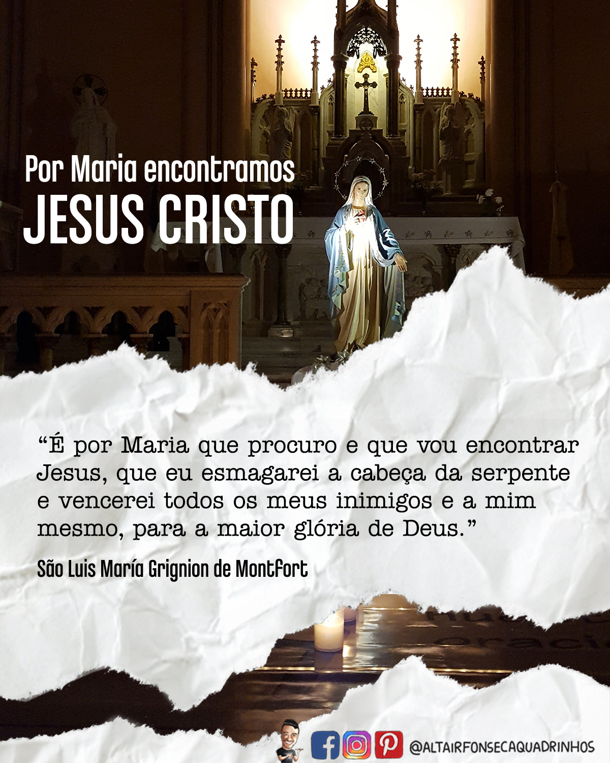 Encontramos Jesus por Maria