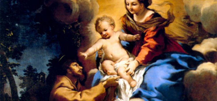 Conheça uma linda oração de São Francisco de Assis à Virgem Maria