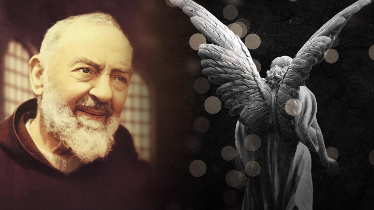 Padre Pio e os anjos da guarda