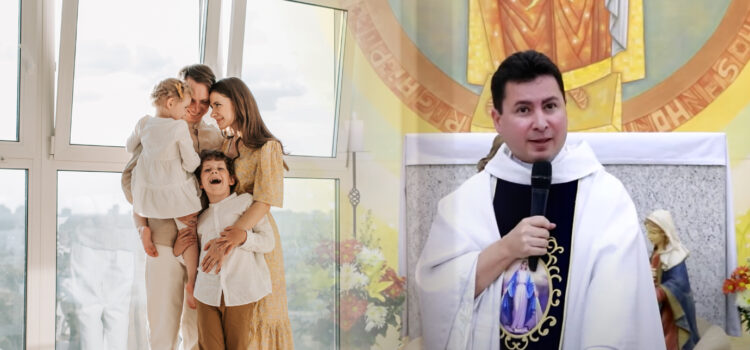 Padre Alessandro Bobinton mostra o surpreendente milagre que pode acontecer na sua família