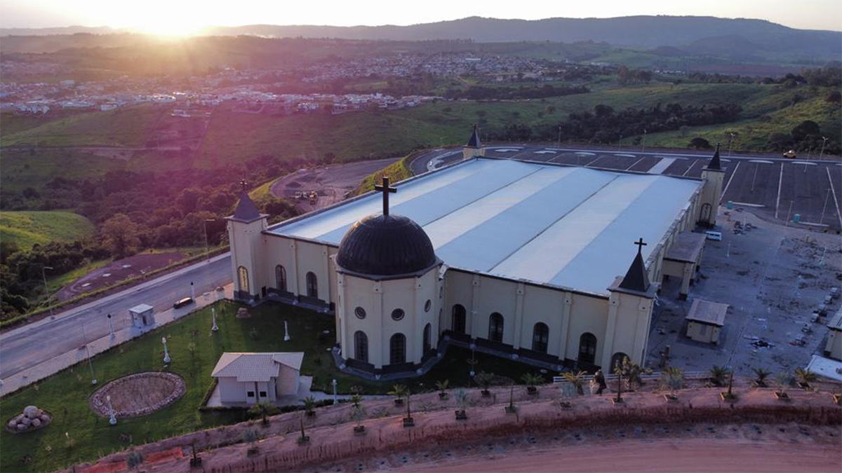 O maior Santuário dedicado a Santa Rita de Cássia no mundo 