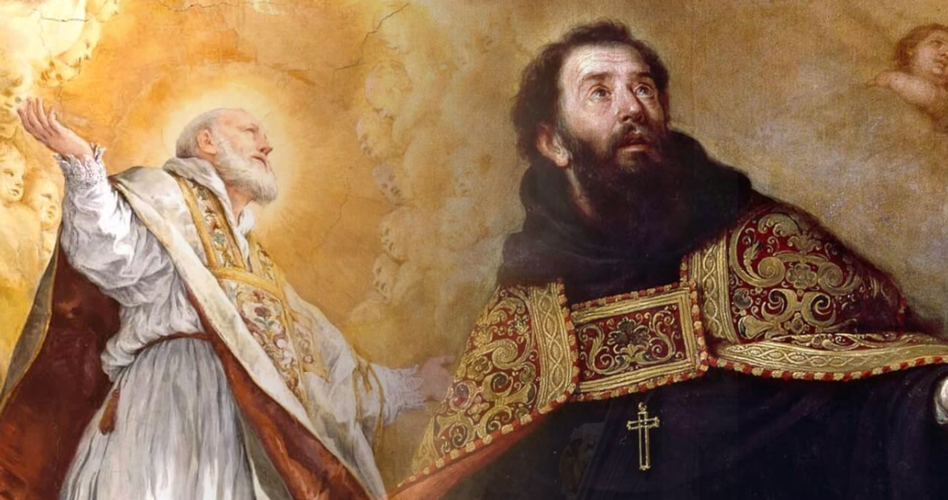 Santo Agostinho e São Felipe Néri