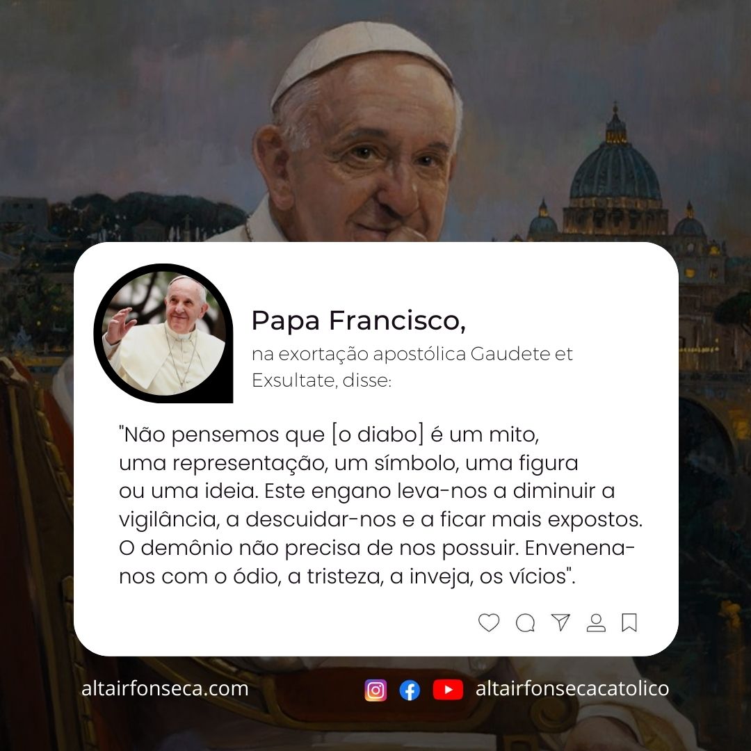 Papa Francisco sobre o diabo