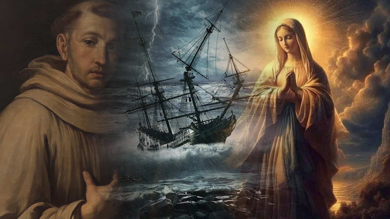 São Bernardo te ajuda a invocar a Virgem Maria e a vencer as tormentas