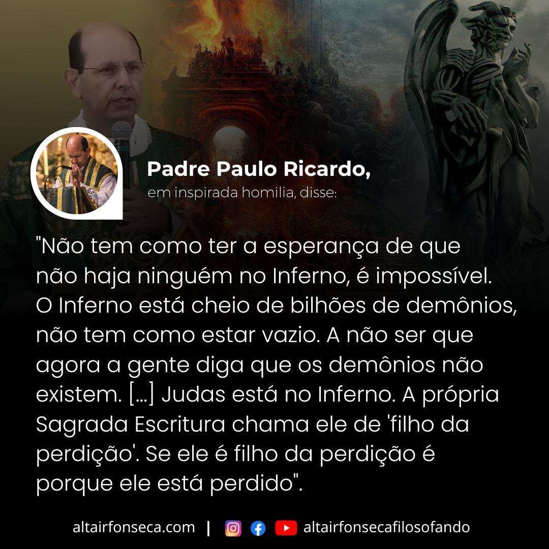 Padre Paulo Ricardo e o Inferno