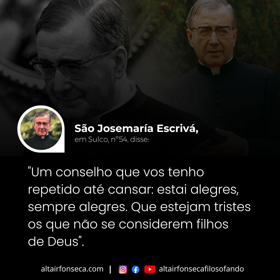 Um conselho importante de São Josemaría Escrivá