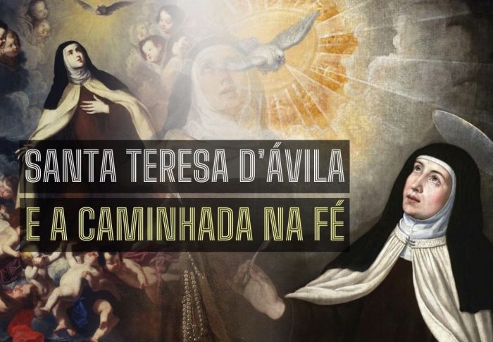 Frase de Santa Teresa d’Ávila sobre a caminhada na fé
